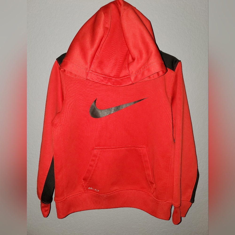 Red Nike Pullover Hoodie Youth XS 3-4yrs